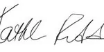 Kathleen Peddicord Signature