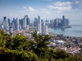 Panama City, Panama is a beautiful city, from a distance.