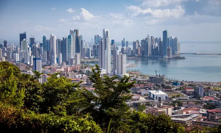 Panama City, Panama is a beautiful city, from a distance.