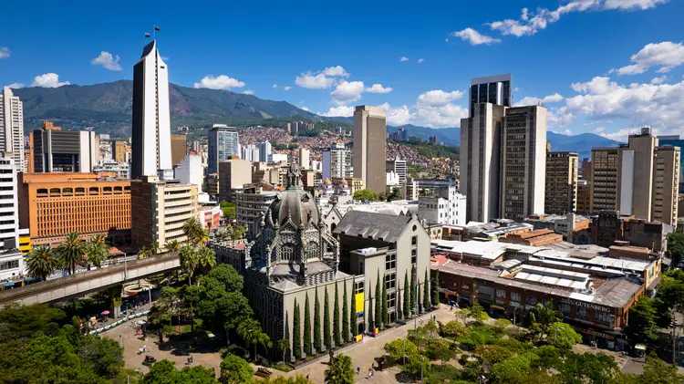 View of Medellín, Colombia